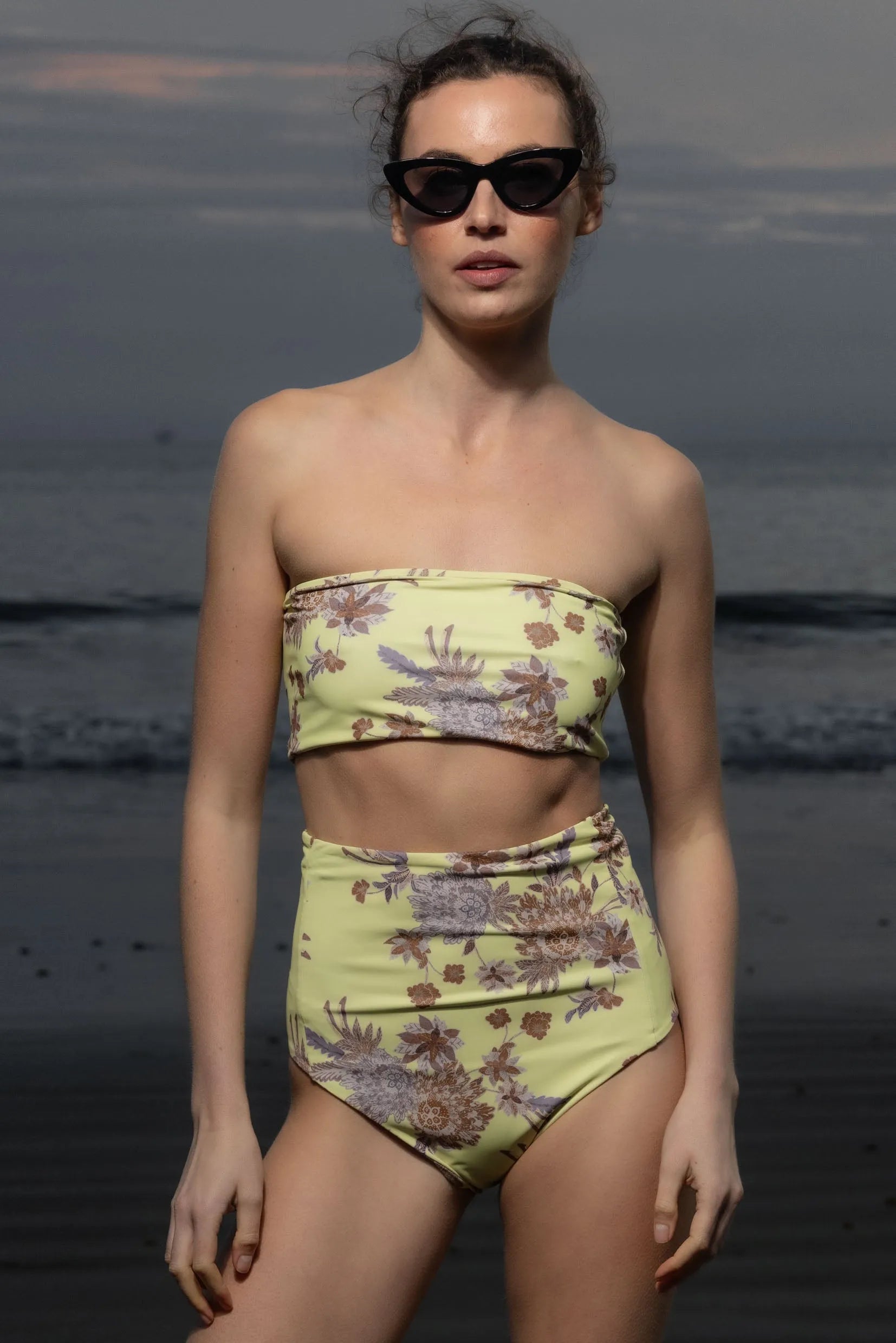 Vicent Top - Yellow Batik - Heidi Merrick