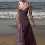 Garden Dress - Lavender Linen