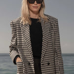 Wallace Blazer - Check Wool - Heidi Merrick
