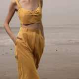 Calvi Top - Jaune Trench - Heidi Merrick