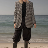 Wallace Blazer - Check Wool - Heidi Merrick