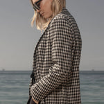 Wallace Blazer - Check Wool - Heidi Merrick
