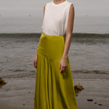 Kite Skirt - Chartreuse - Heidi Merrick