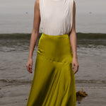 Kite Skirt - Chartreuse - Heidi Merrick