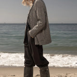 Wallace Blazer - Check Wool - Heidi Merrick
