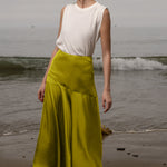 Kite Skirt - Chartreuse - Heidi Merrick