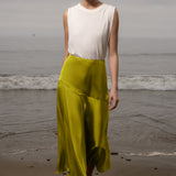 Kite Skirt - Chartreuse - Heidi Merrick