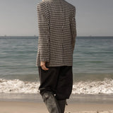 Wallace Blazer - Check Wool - Heidi Merrick