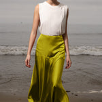Kite Skirt - Chartreuse - Heidi Merrick