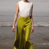 Kite Skirt - Chartreuse - Heidi Merrick