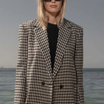 Wallace Blazer - Check Wool - Heidi Merrick