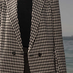 Wallace Blazer - Check Wool - Heidi Merrick