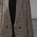 Wallace Blazer - Check Wool - Heidi Merrick