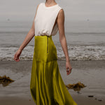 Kite Skirt - Chartreuse - Heidi Merrick