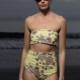 Vicent Top - Yellow Batik