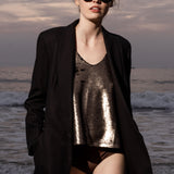 Ella Tank - Bronze - Heidi Merrick