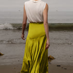 Kite Skirt - Chartreuse - Heidi Merrick