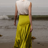 Kite Skirt - Chartreuse - Heidi Merrick