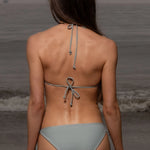 Knotted Bikini Bottom - Agave - Heidi Merrick