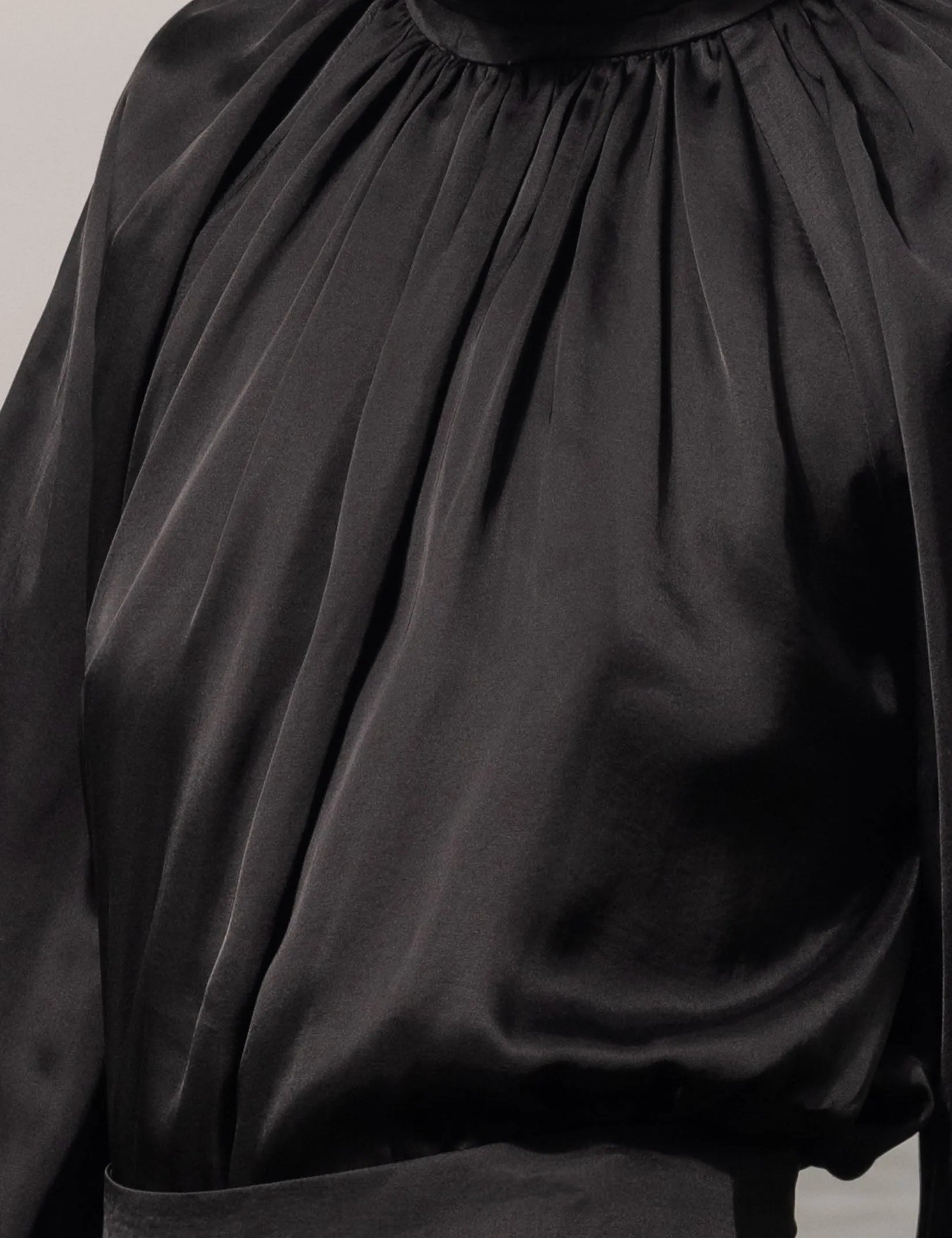 Letter Blouse - Noir - Heidi Merrick