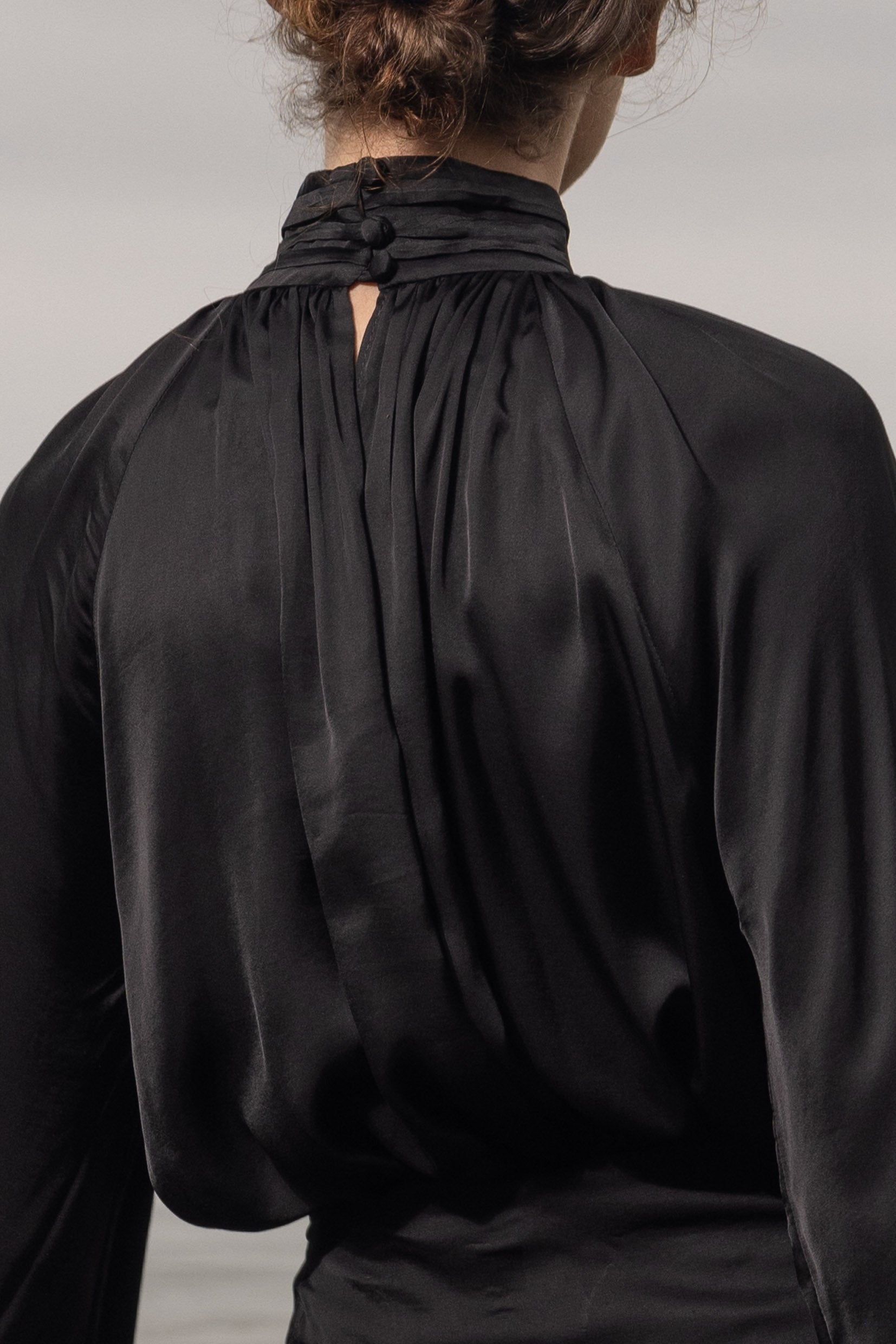 Letter Blouse - Noir - Heidi Merrick