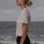 70's SRF LA Slim Tee - Red Embroidered - Heidi Merrick