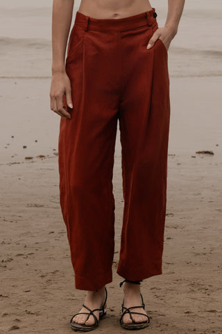 Baptise Pant - Sienna Silk & Hemp