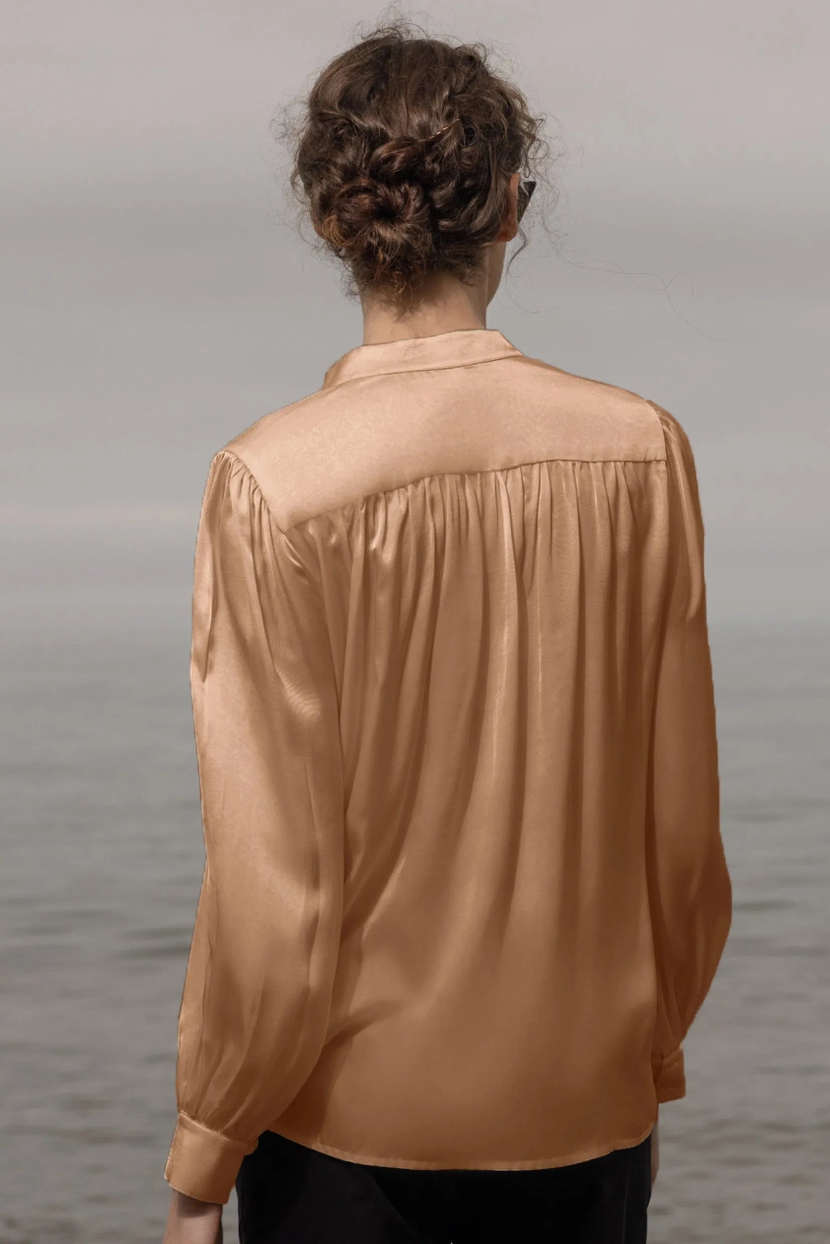 Farah Blouse - Toast - Heidi Merrick