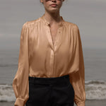 Farah Blouse - Toast - Heidi Merrick