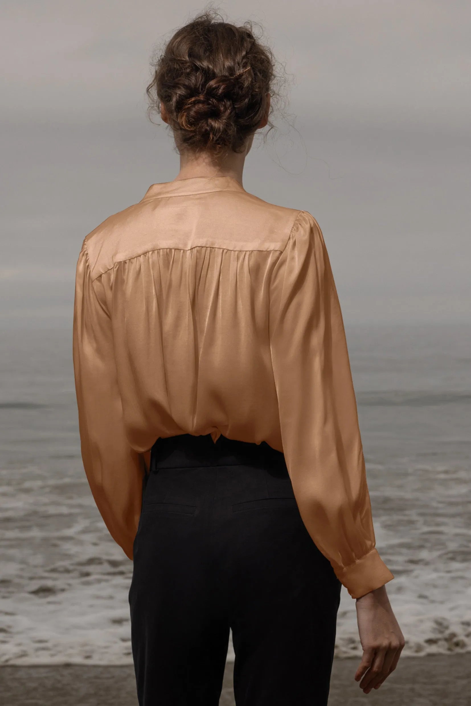 Farah Blouse - Toast - Heidi Merrick