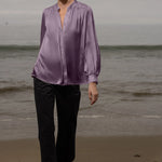 Farah Blouse - Lavender - Heidi Merrick