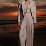 Charlie Top - Natural Linen - Heidi Merrick