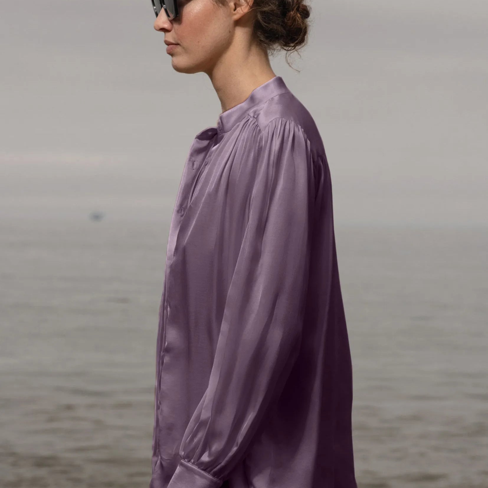 Farah Blouse - Lavender - Heidi Merrick
