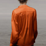Farah Blouse - Flame - Heidi Merrick