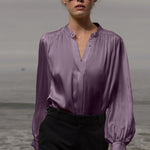 Farah Blouse - Lavender - Heidi Merrick