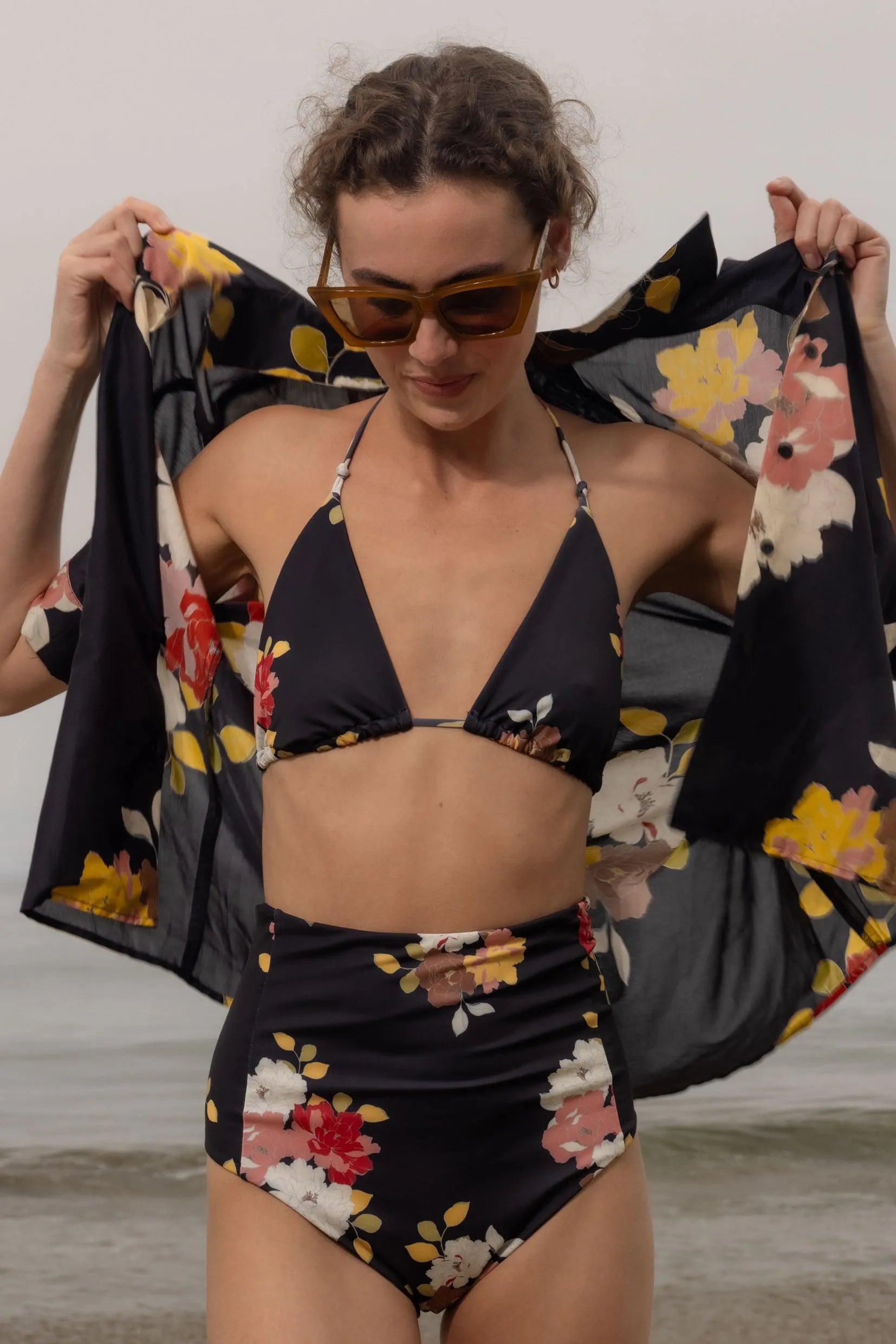 Bali Shirt - English Rose - Heidi Merrick