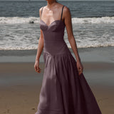 Garden Dress - Lavender Linen