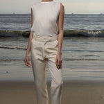 Bruno Pant - Champagne Moire - Heidi Merrick