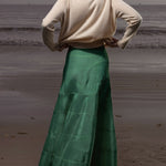 Gale Skirt - Green Moire - Heidi Merrick