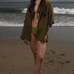 Aloha Shirt - Frog - Heidi Merrick