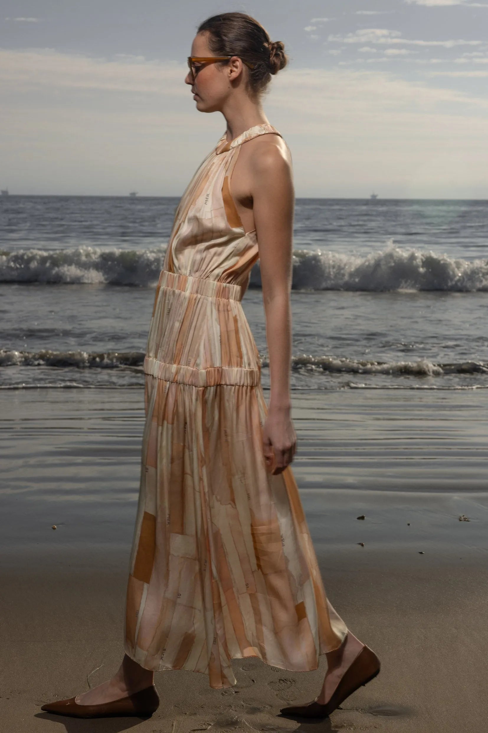 Idyll Dress - Paper Print - Heidi Merrick