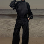 Alix Pant - Noir Velvet - Heidi Merrick