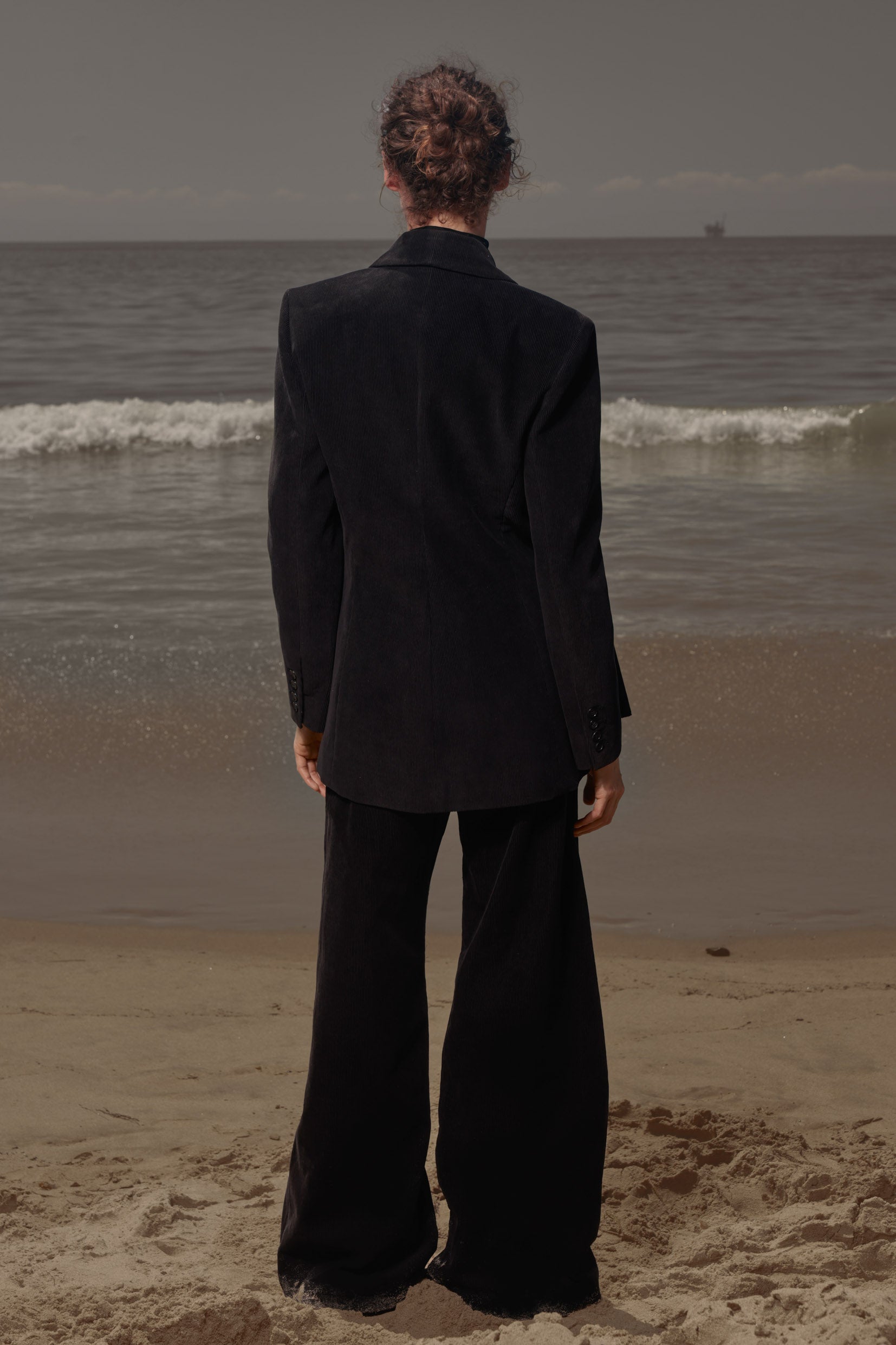 Mars Blazer - Noir Velvet - Heidi Merrick