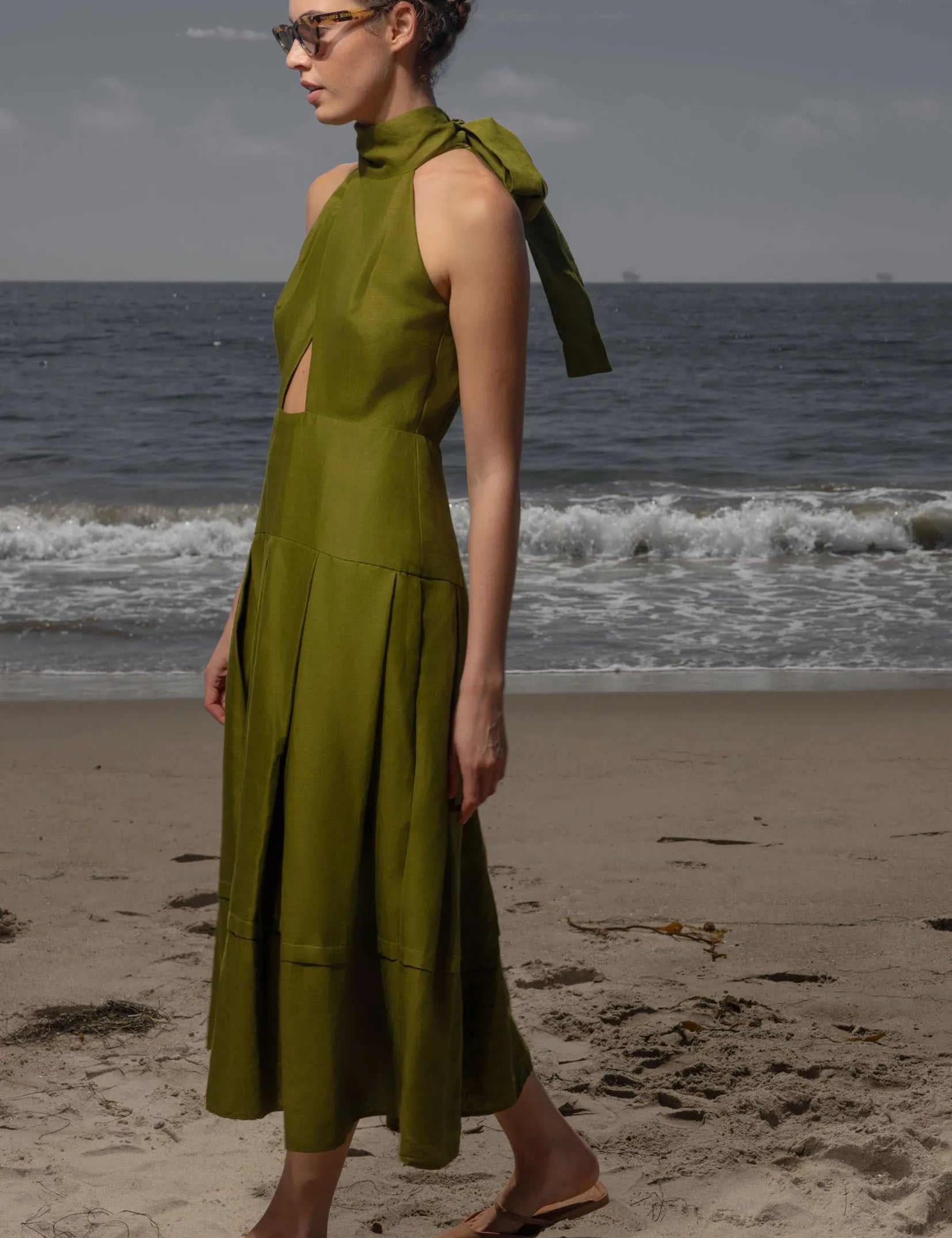 Ginger Dress - Frog Linen - Heidi Merrick