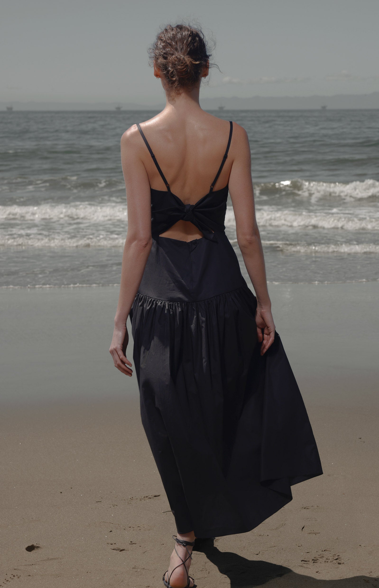 Petit Jardin - Black Shirting - Heidi Merrick
