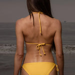 Knotted Bikini Bottom - Yellow Fin - Heidi Merrick