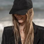 SRF LA Dad Hat - Black on Black - Heidi Merrick