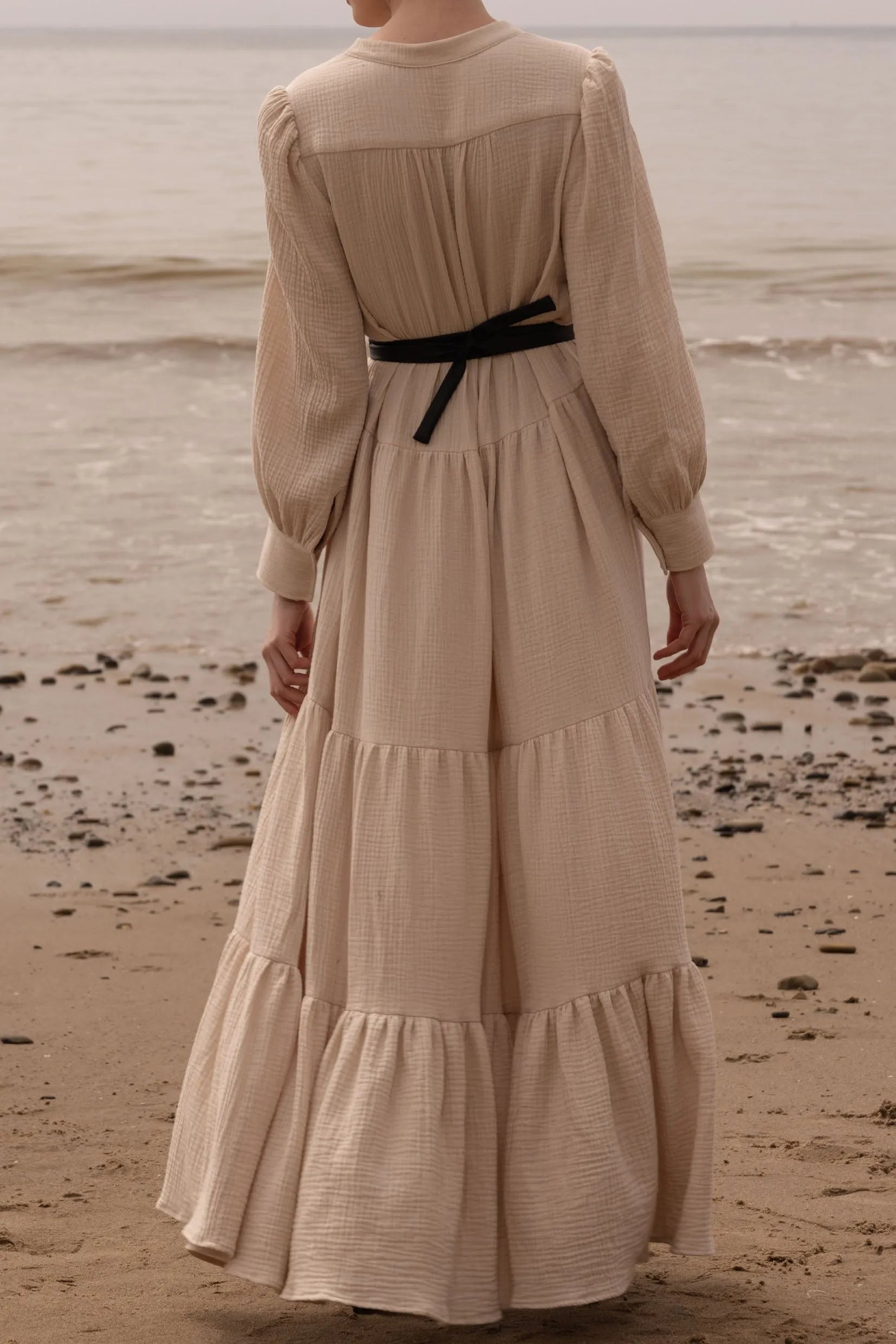 Leather Belt - Black - Heidi Merrick