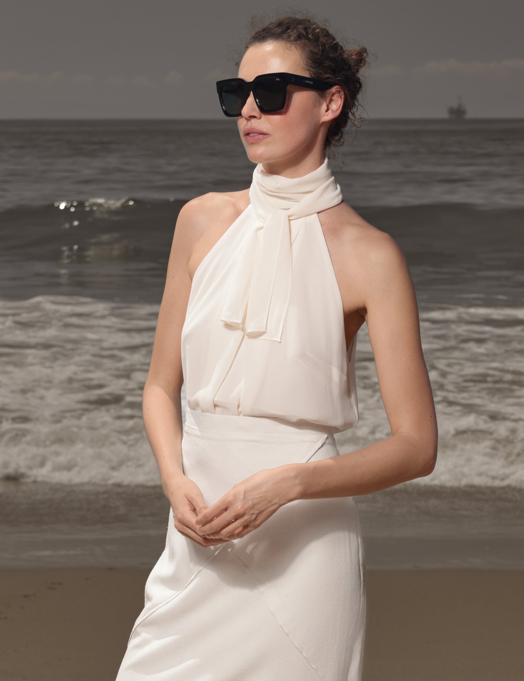 Nysa Top - Ivory - Heidi Merrick
