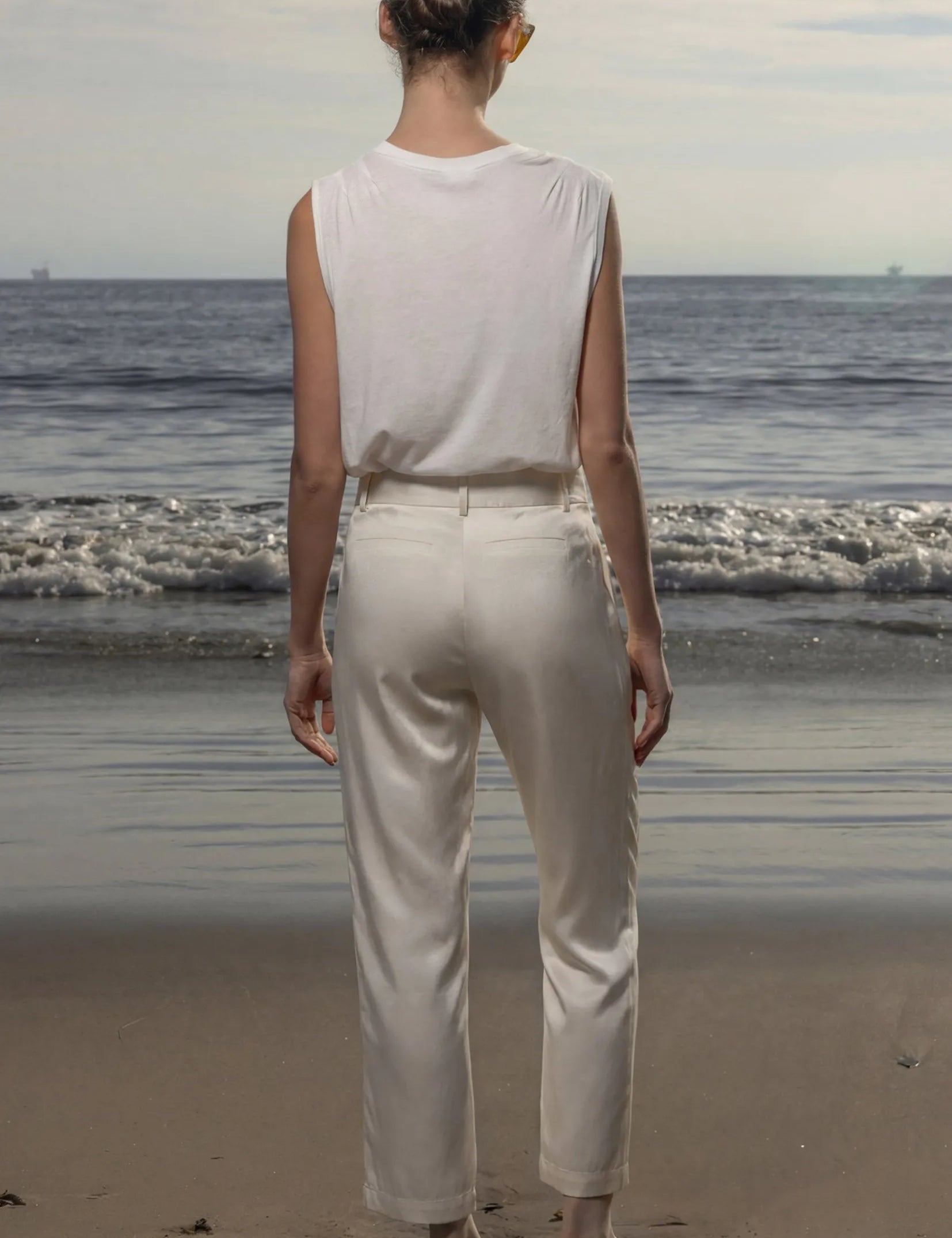 Bruno Pant - Champagne Moire - Heidi Merrick